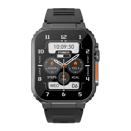 Vanntett Bluetooth-fitnessarmbånd smartklokke