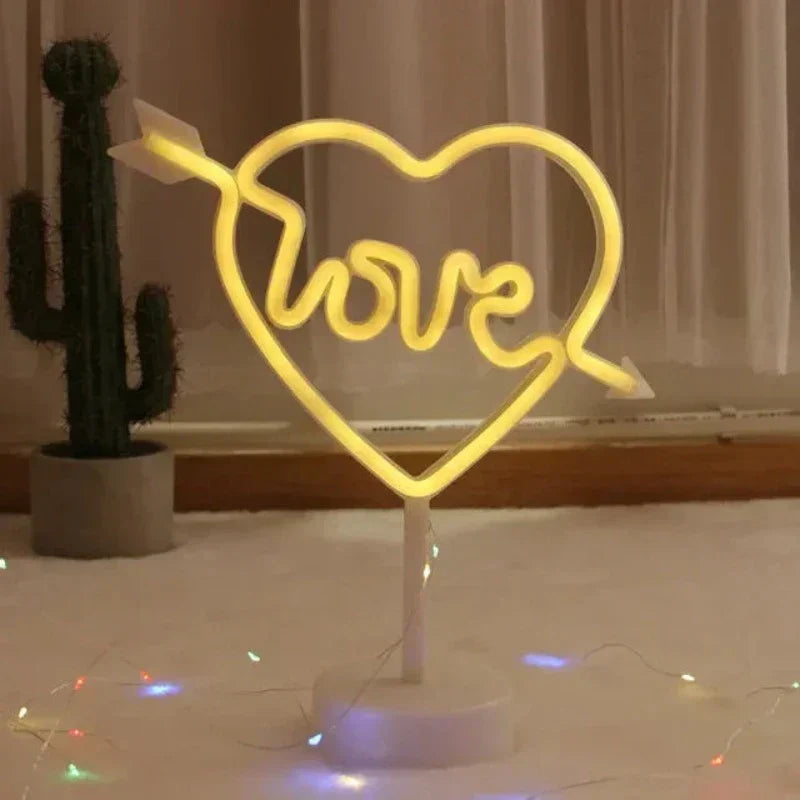 NovaGlow Neon Sign Light for Room Decor and Ambient LED