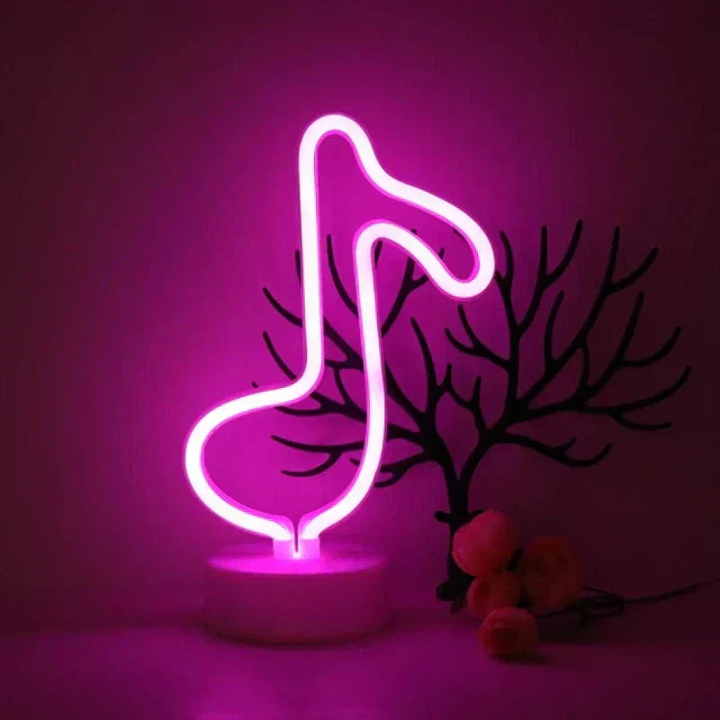 NovaGlow Neon Sign Light for Room Decor and Ambient LED