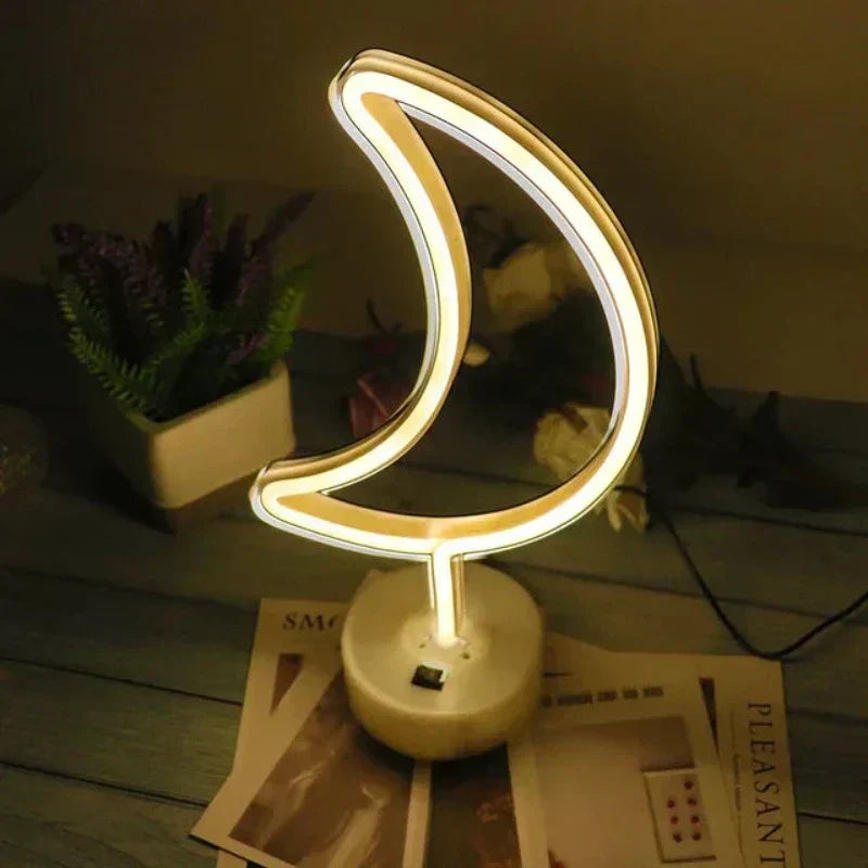 NovaGlow Neon Sign Light for Room Decor and Ambient LED