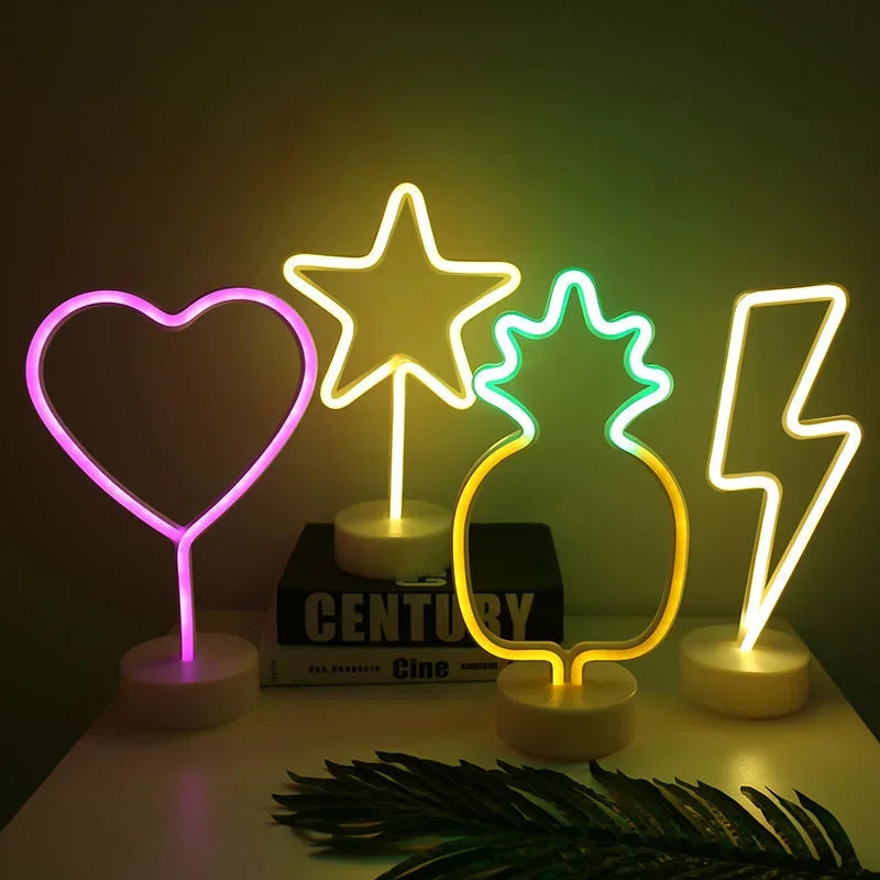 NovaGlow Neon Sign Light for Room Decor and Ambient LED