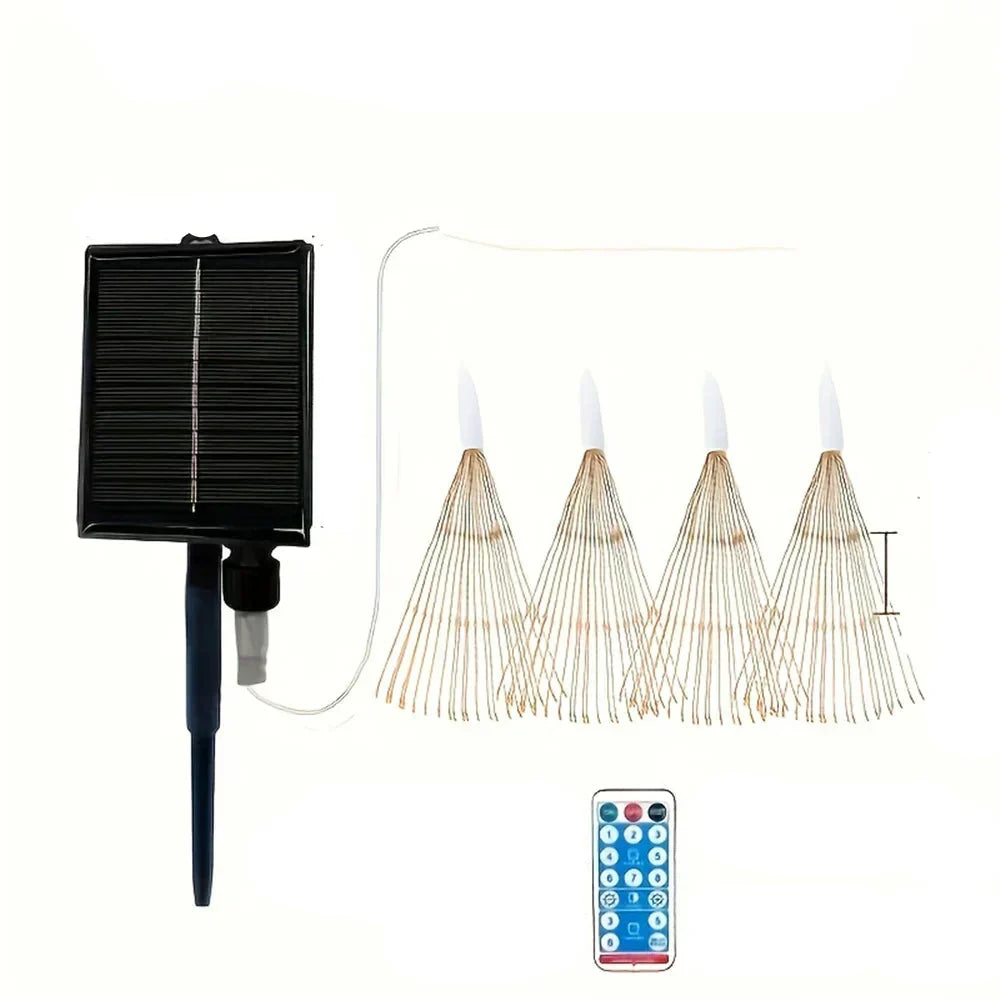 NovaSpark Solar Firework Hanging Light For Garden Decor