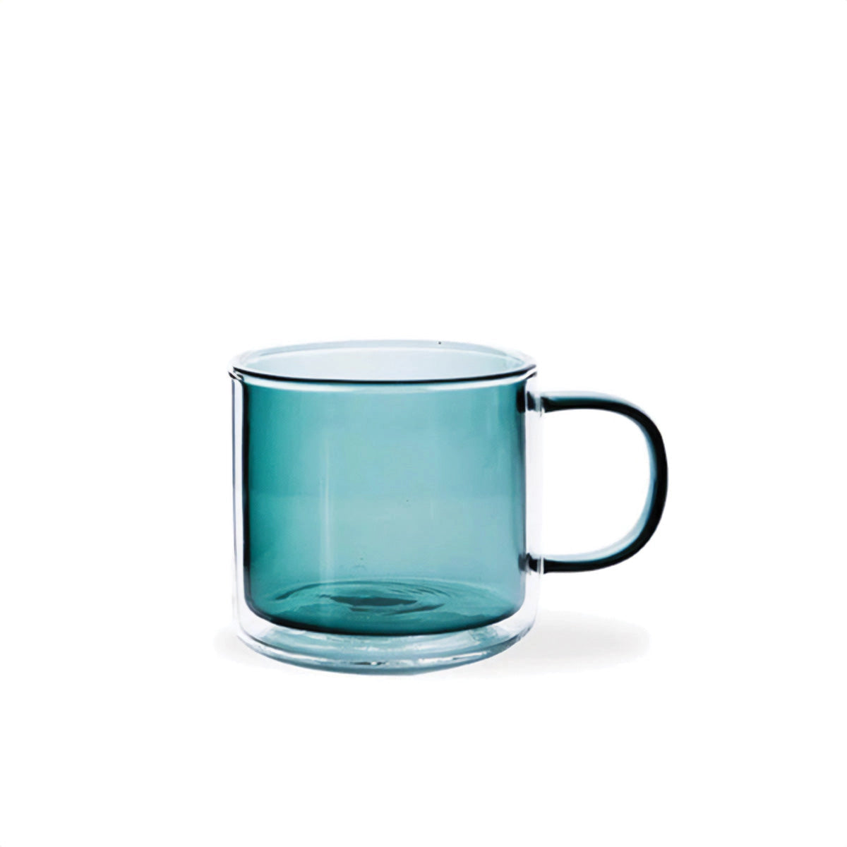 Astra Amber Glass Mug Heat Resistant Coffee and Tea Cup