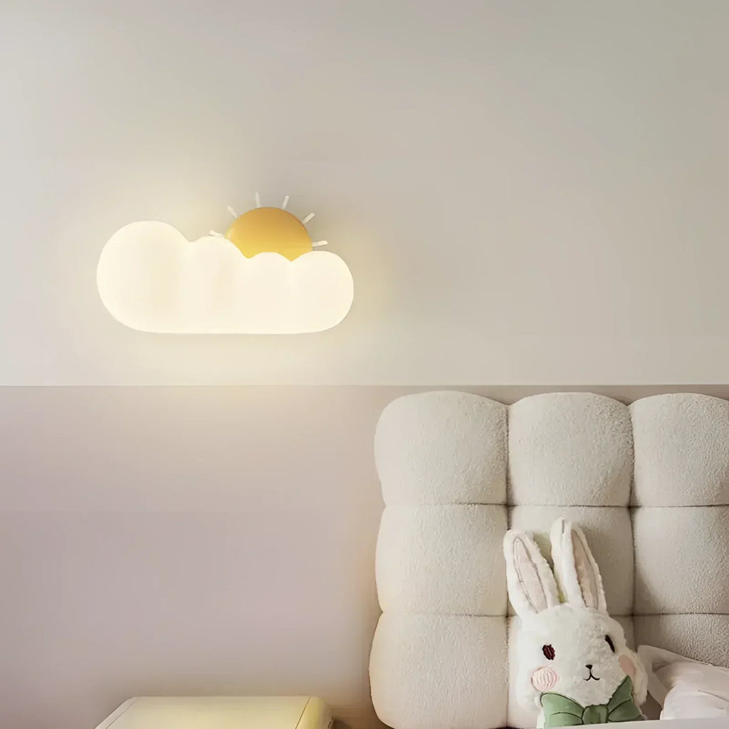 LumaCloud Dimmable Cloud Wall Light for Nursery and Bedroom