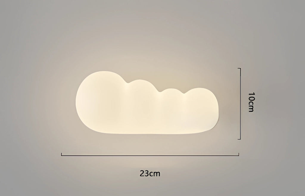 LumaCloud Dimmable Cloud Wall Light for Nursery and Bedroom