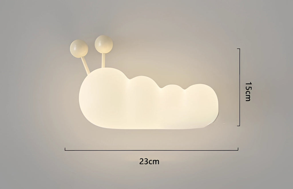 LumaCloud Dimmable Cloud Wall Light for Nursery and Bedroom