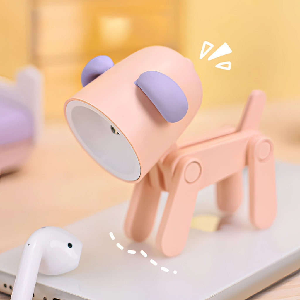 PetalClip Pink USB LED Desk Lamp With Flexible Clip On Arm