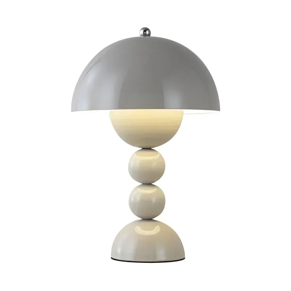 Luma Dome Table And Desk Lamp Mid Century Mushroom Style With Rechargeable Battery