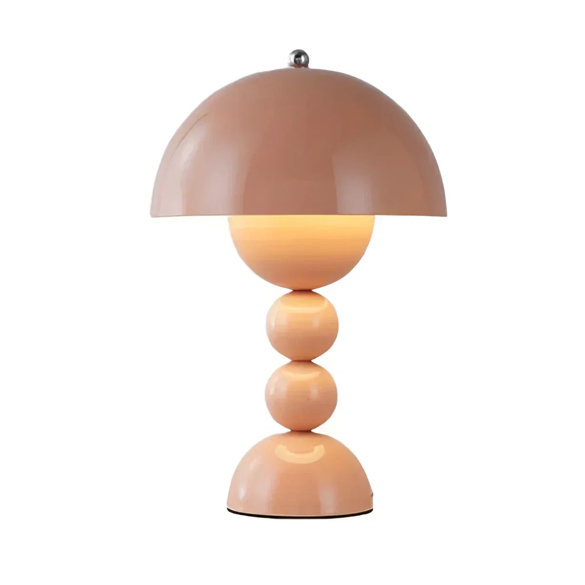 Luma Dome Table And Desk Lamp Mid Century Mushroom Style With Rechargeable Battery