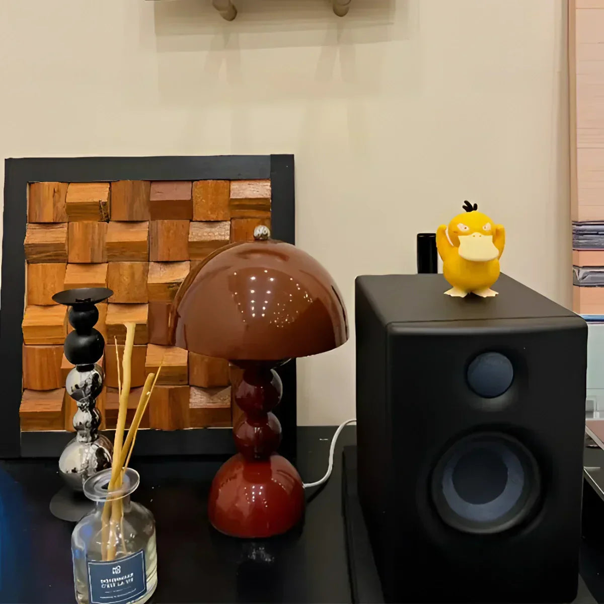 Luma Dome Table And Desk Lamp Mid Century Mushroom Style With Rechargeable Battery