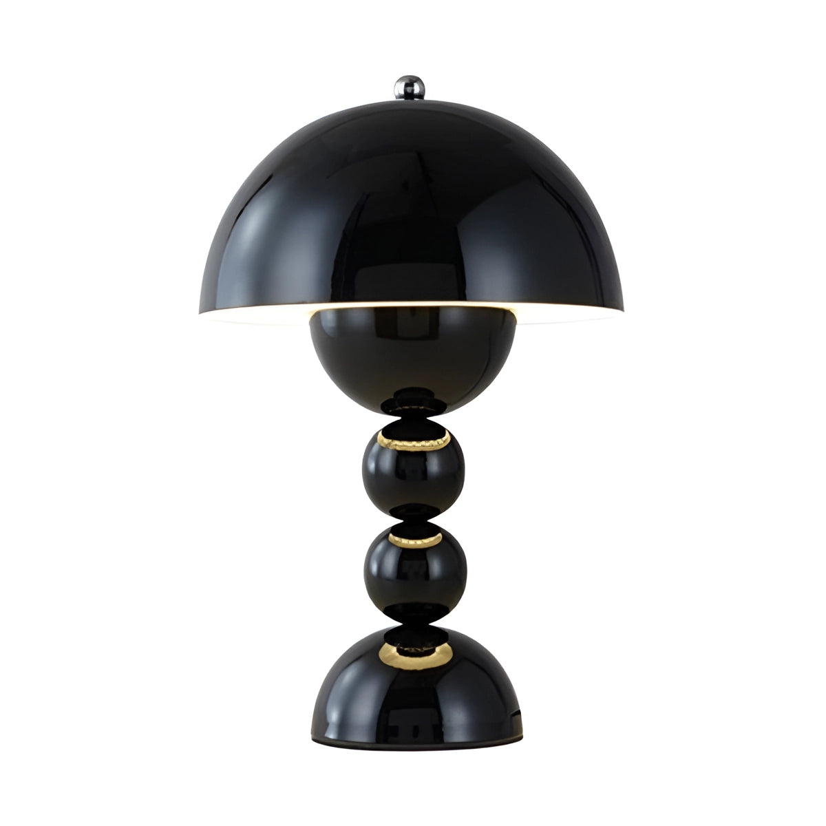 Luma Dome Table And Desk Lamp Mid Century Mushroom Style With Rechargeable Battery
