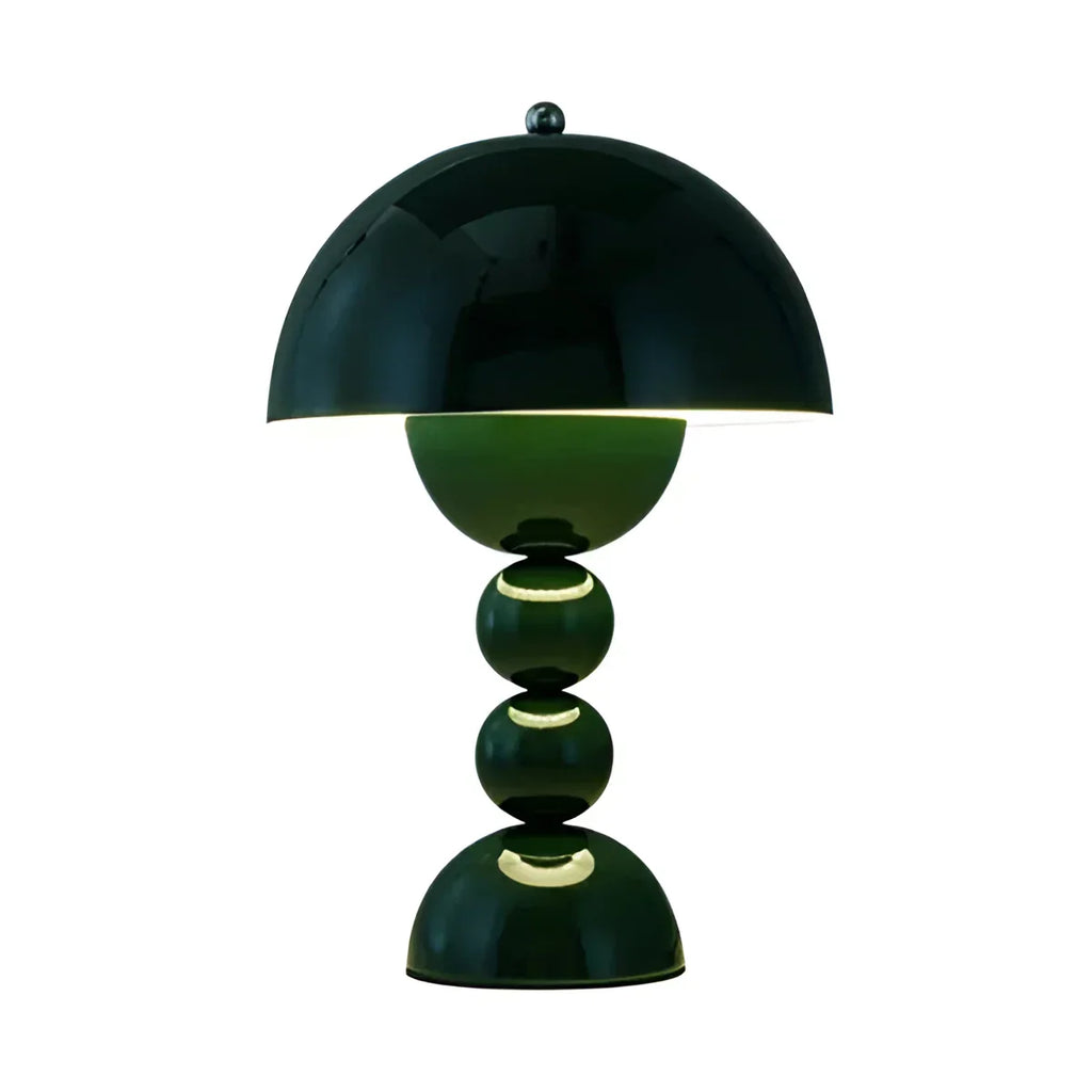 Luma Dome Table And Desk Lamp Mid Century Mushroom Style With Rechargeable Battery