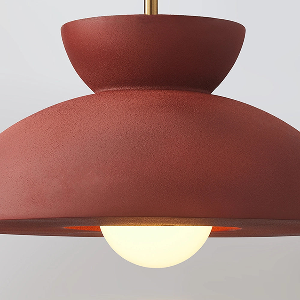 TerraFlare Pendant Light in Mid Century Modern Style