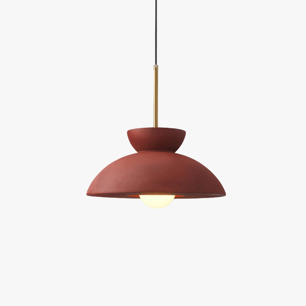 TerraFlare Pendant Light in Mid Century Modern Style