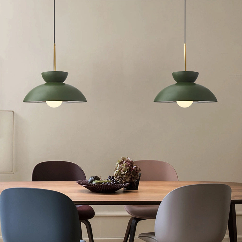 TerraFlare Pendant Light in Mid Century Modern Style