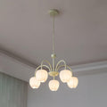 Tulip Matcha Chandelier - 5-8 Lights 0
