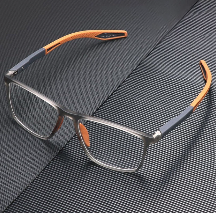 Ultra-light men's reading glasses with blue light protection-Orlando