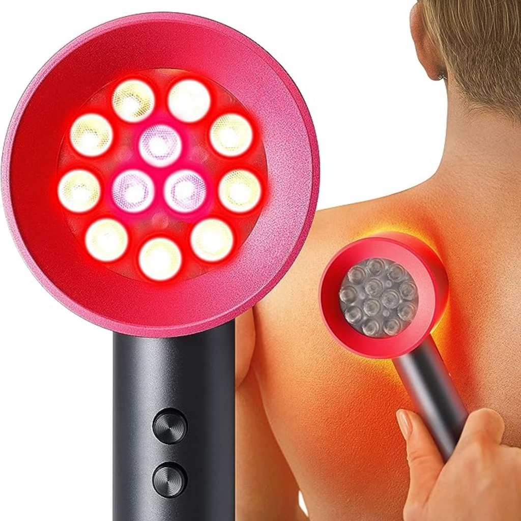 Red and Blue Light Therapy Handheld Device Best At Home Low-level laser therapy
