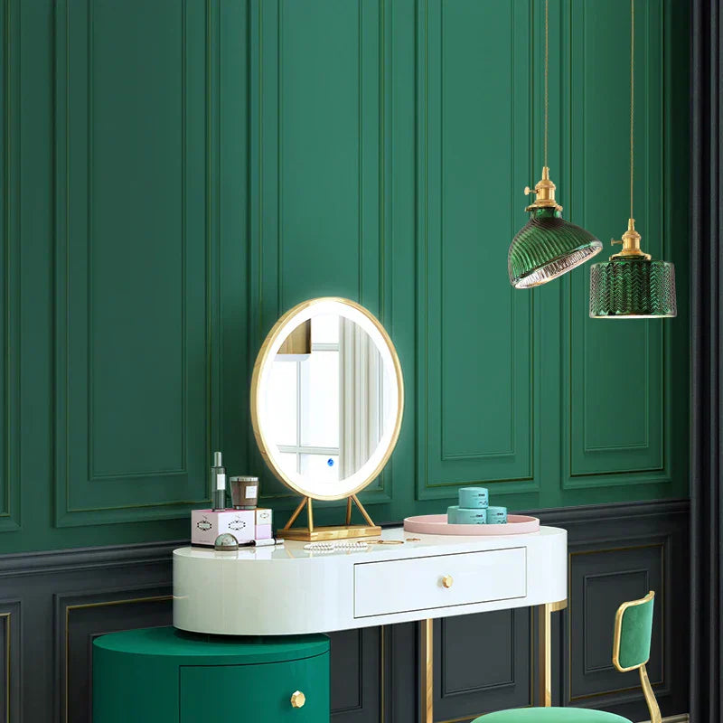 GlassGleam - Creative Vintage Glass Lamp