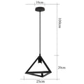 ArdenOak Rustic Vintage Iron Ceiling Pendant Light Home