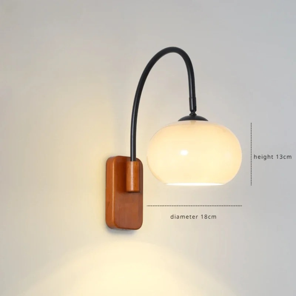 Vintage arc lamp wall lamp