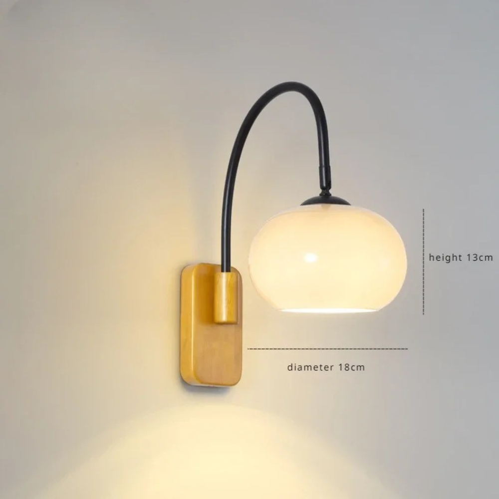 Vintage arc lamp wall lamp