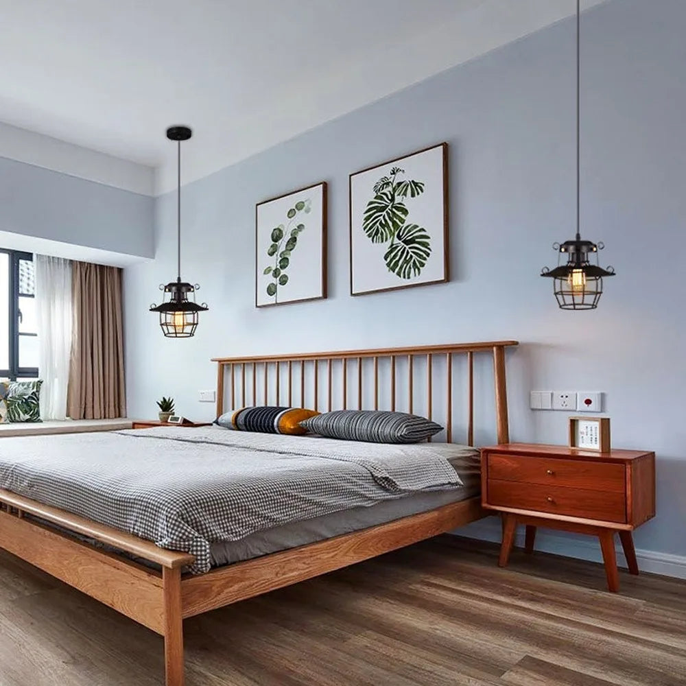 Lâmpada pendente industrial vintage