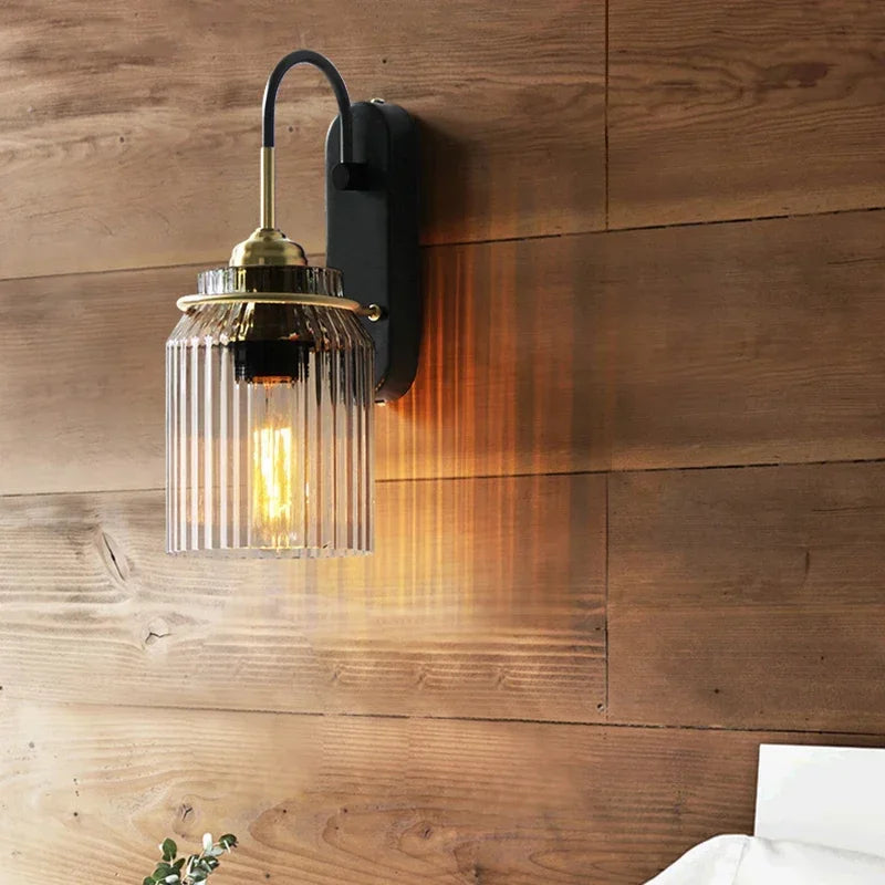 Vintage industrial wall lamp