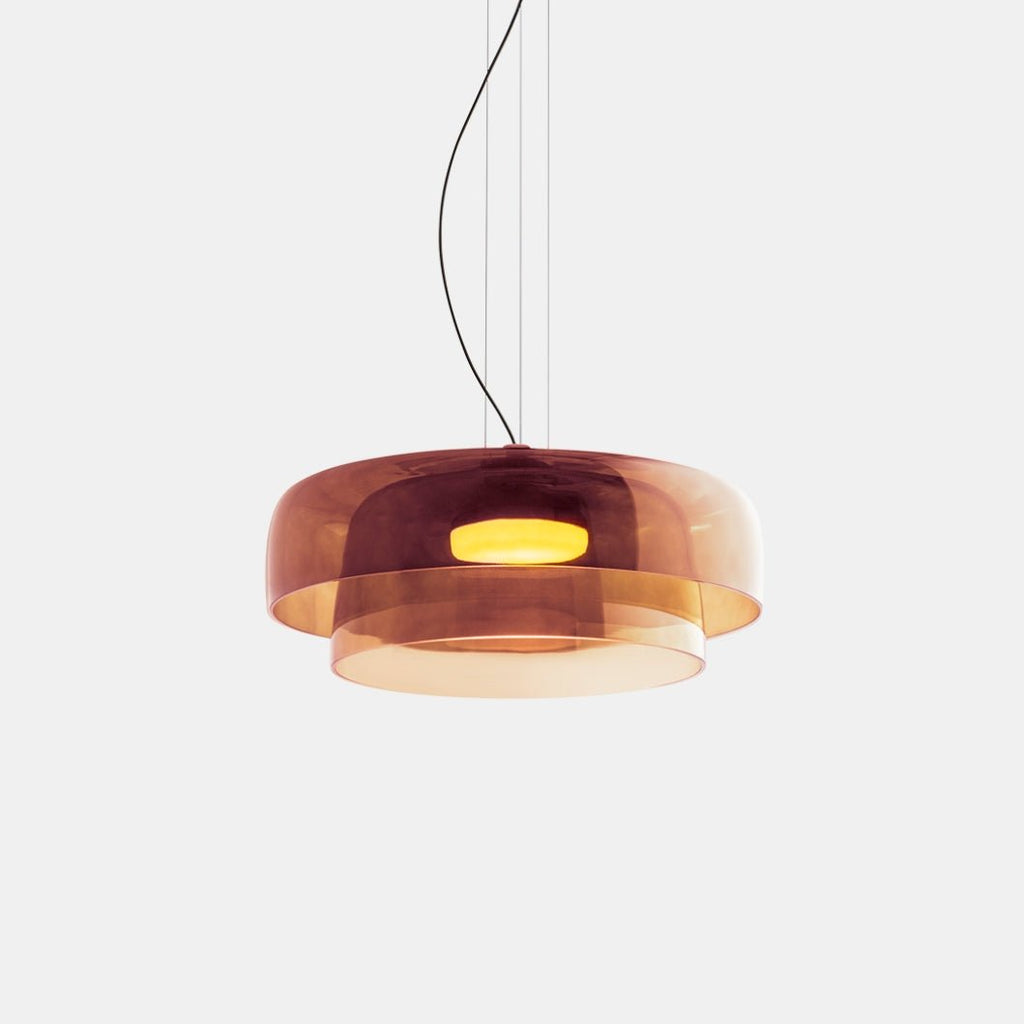 Vitréa | Glass ceiling lamp with historical charm