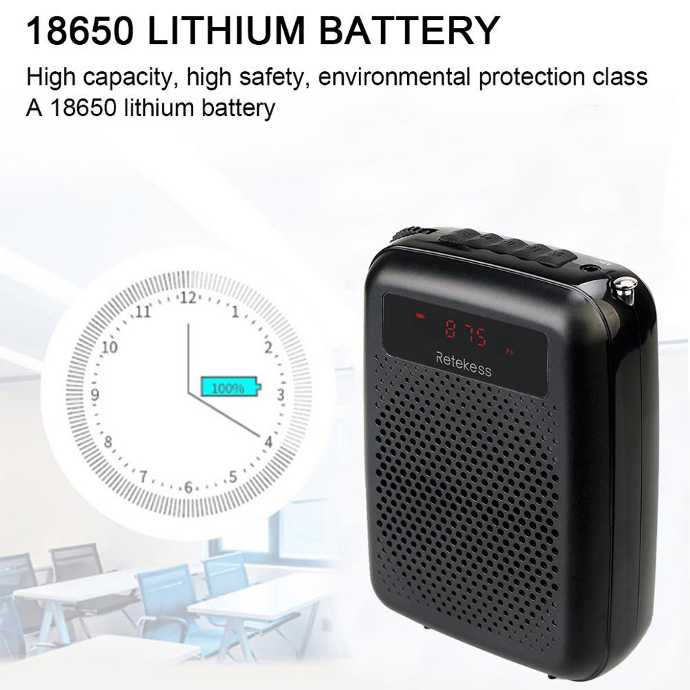 Zesilovač hlasu pro učitele - Přenosný zesilovač reproduktoru