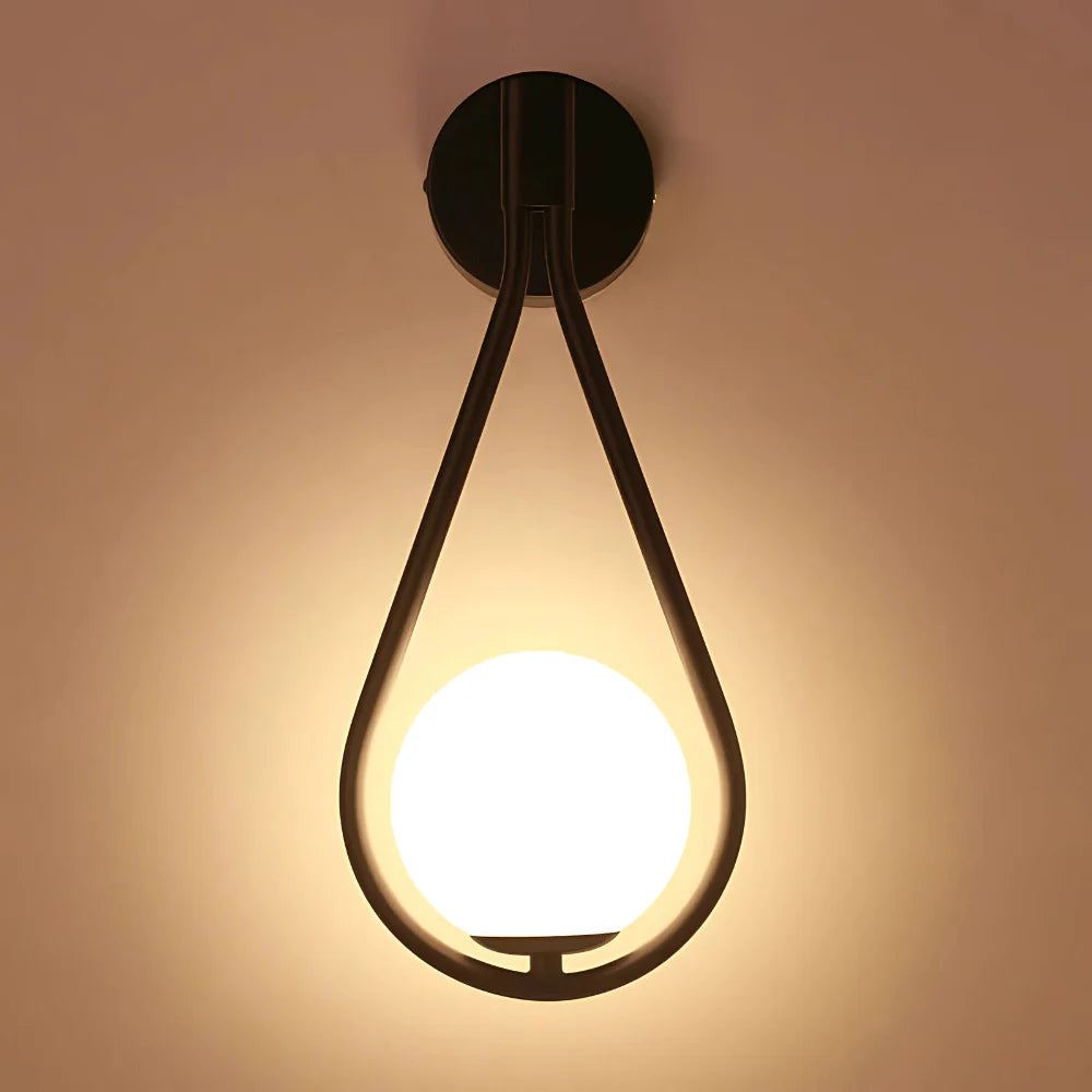 Wall lamp frosted glass