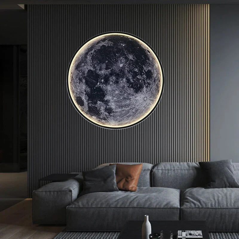 Wall lamp moon