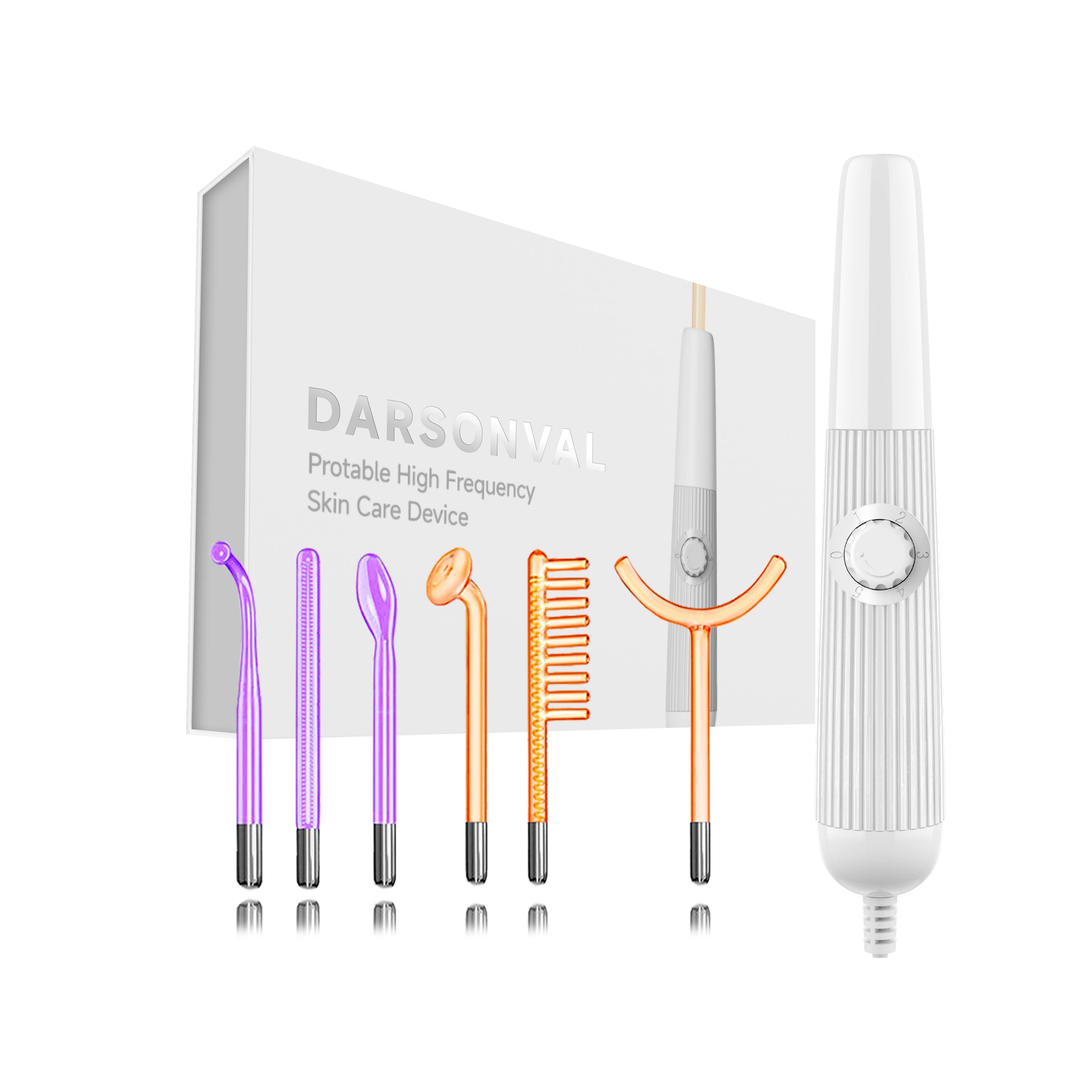 Professional High Frequency Facial & Hair Therapy Wand