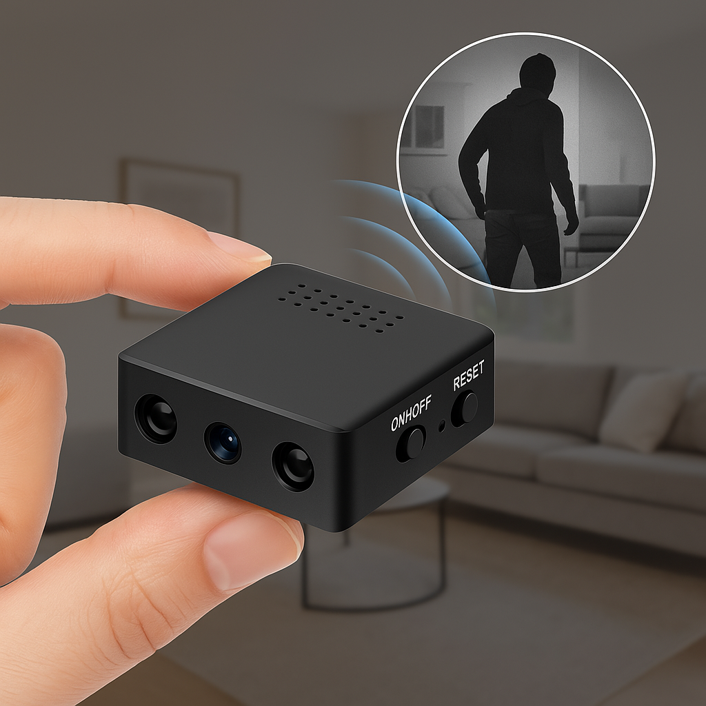 Wireless HD Security Camera with Night Vision