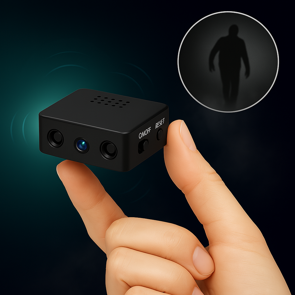 Trådløst HD sikkerhetskamera med nattsyn