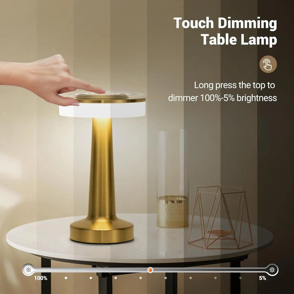 Lámpara de mesa LED inalámbrica