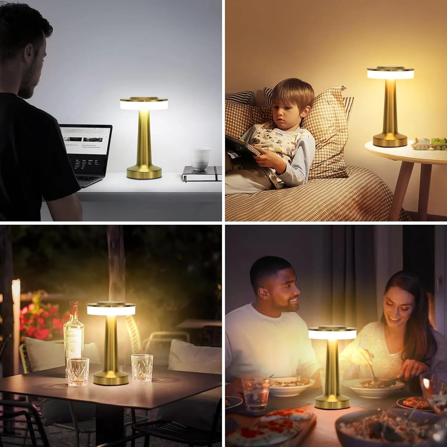 Lámpara de mesa LED inalámbrica
