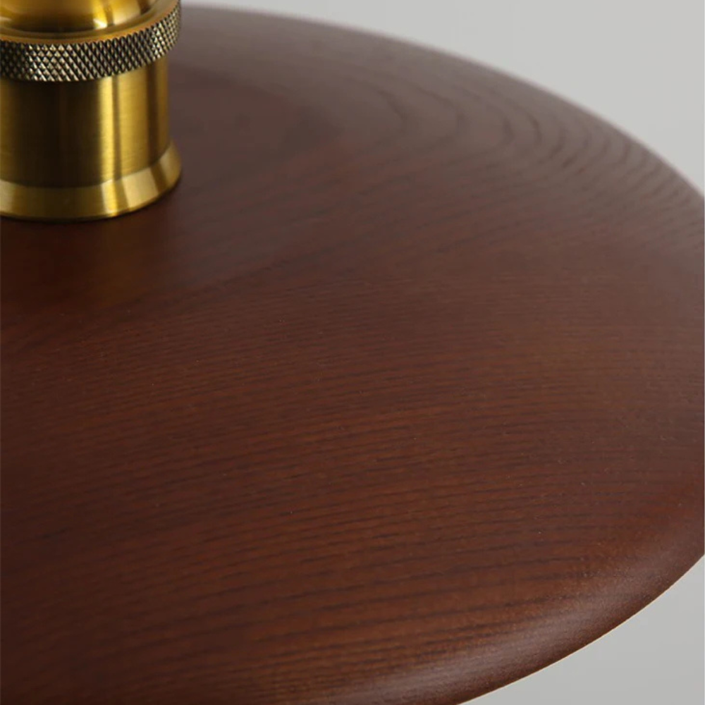 Lámpara colgante de madera diseño