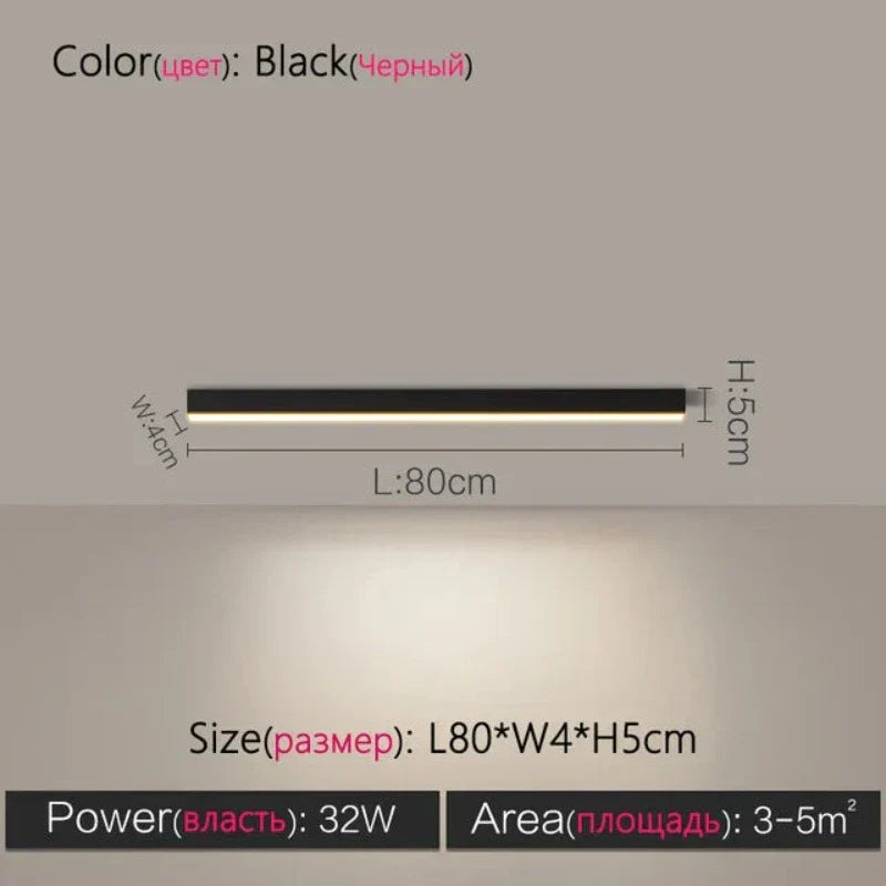 EcoRadience - Série de luzes de teto para múltiplas divisões