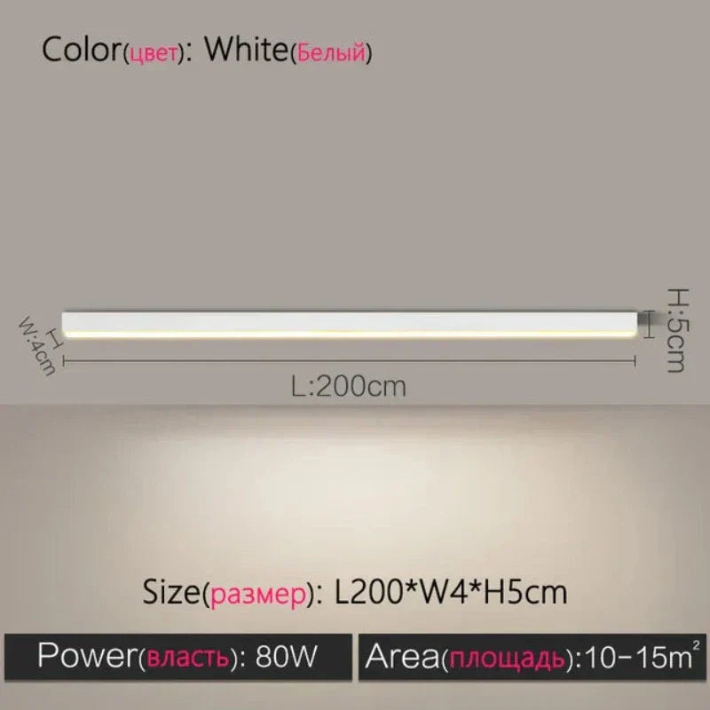 EcoRadience - Série de luzes de teto para múltiplas divisões