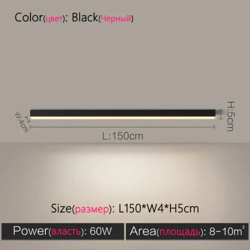 EcoRadience - Série de luzes de teto para múltiplas divisões