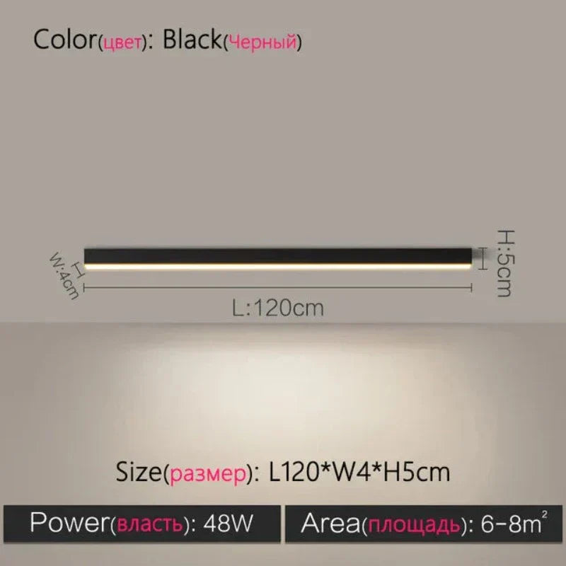 EcoRadience - Série de luzes de teto para múltiplas divisões