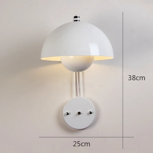 Aurora Bloom Wall Light For Modern Minimal Homes Bedroom Accent Lighting