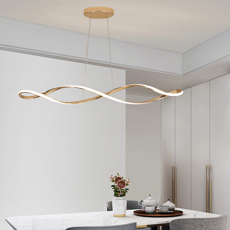 Asteris Spiral Chandelier Nordic Inspired Ceiling Light