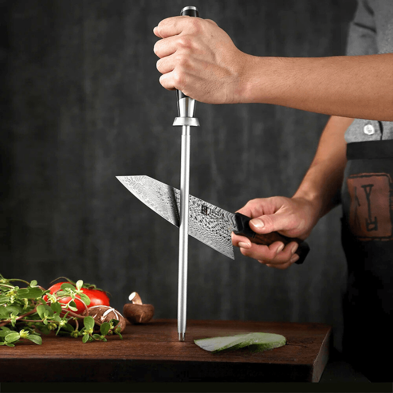 Professional Diamond Knife Sharpener Rod