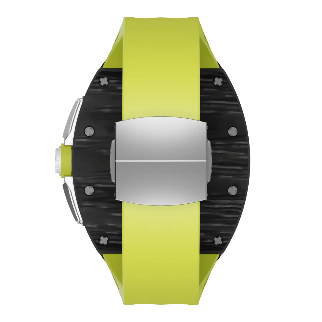 Carbon Fiber Case & Silicone Band for Apple Watch