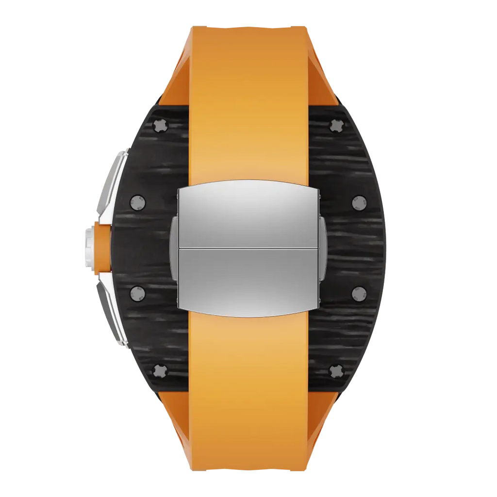 Carbon Fiber Case & Silicone Band for Apple Watch