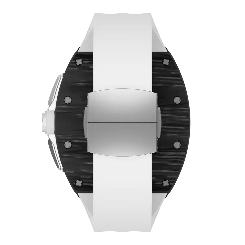 Carbon Fiber Case & Silicone Band for Apple Watch