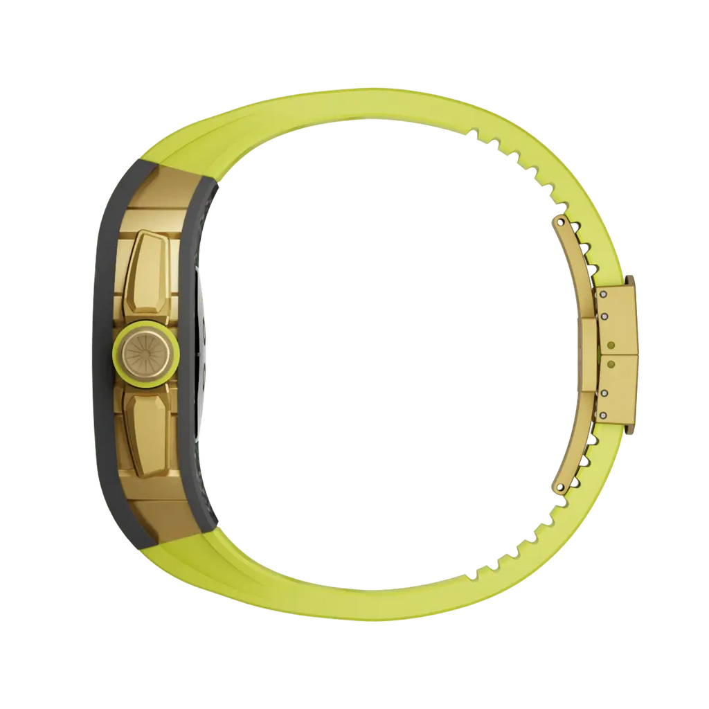 Carbon Fiber Case & Silicone Band for Apple Watch