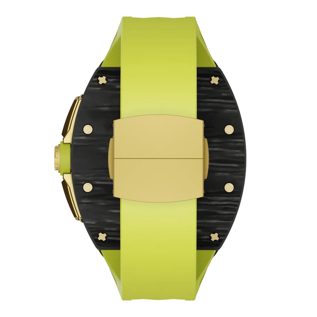 Carbon Fiber Case & Silicone Band for Apple Watch